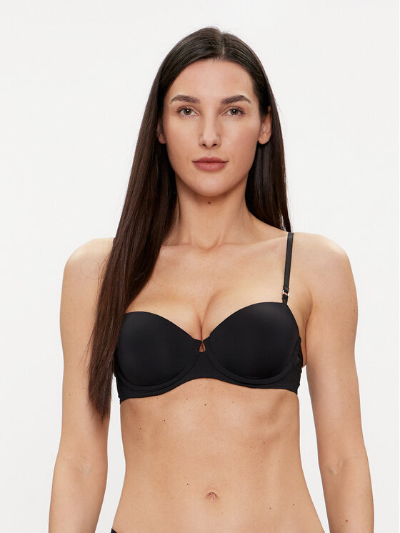 Calvin Klein Underwear Pusiau dengta (balcony bra) liemenėlė · Juoda