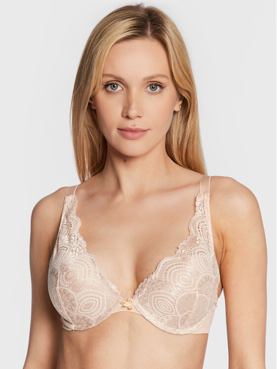 Wonderbra Pakelianti (push-up) liemenėlė · Smėlio