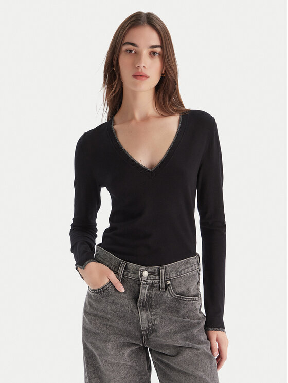 Liu Jo Megztinis · Juoda · Regular Fit