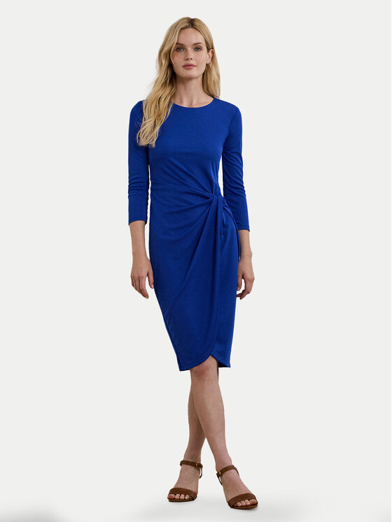 LAUREN RALPH LAUREN Kasdieninė suknelė · Mėlyna · Midi