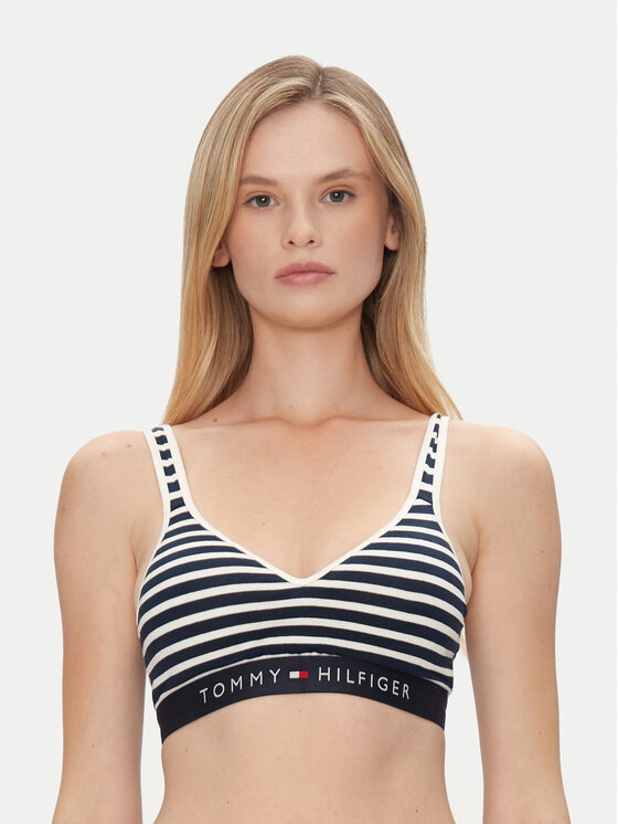 Tommy Hilfiger Sportinė liemenėlė · Tamsiai mėlyna