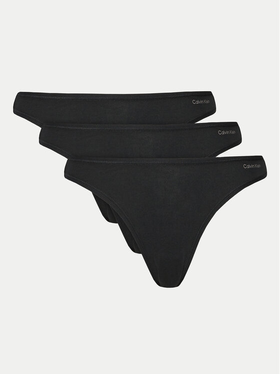 Calvin Klein Underwear Stringų komplektas · Juoda