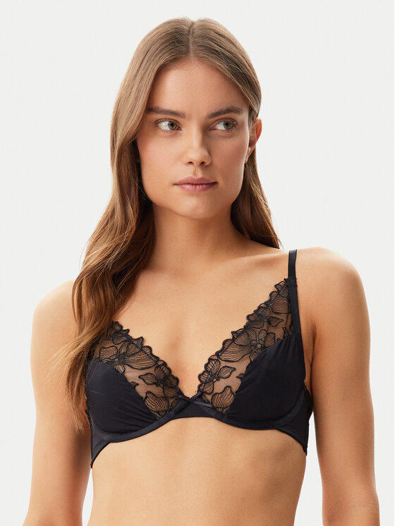 Hunkemöller Liemenėlė su lankeliais · Juoda