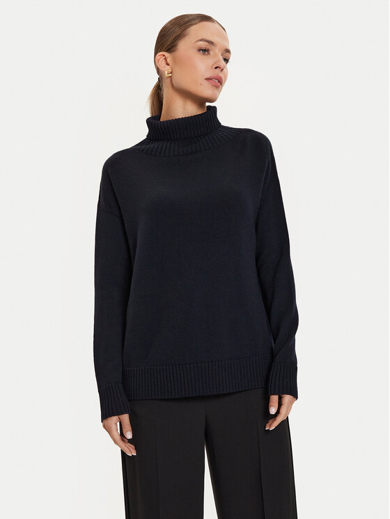 Max Mara Leisure Golfas · Tamsiai mėlyna · Relaxed Fit