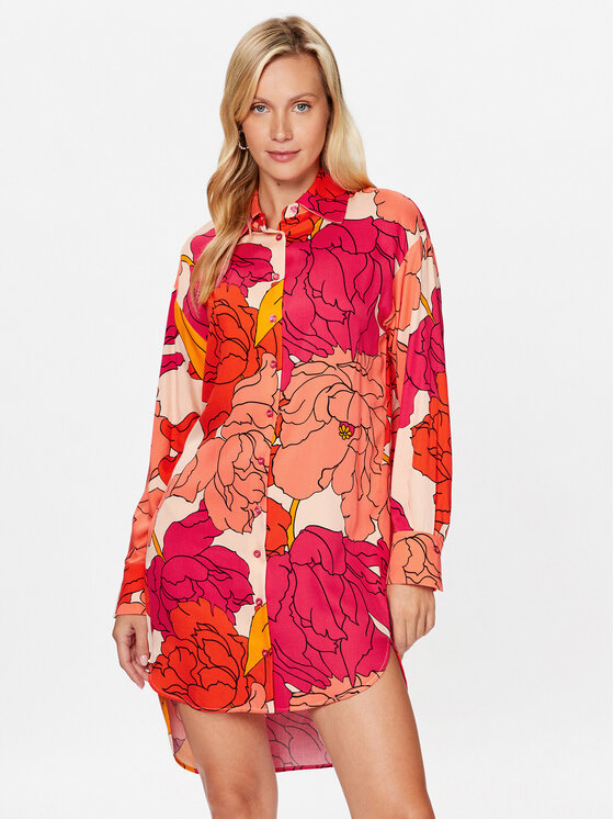 Sisley Kasdieninė suknelė · Raudona · Mini