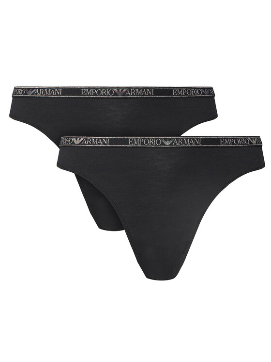 Emporio Armani Underwear Klasikinių kelnaičių komplektas · Juoda