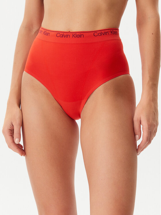 Calvin Klein Underwear Klasikinės kelnaitės aukštu juosmeniu · Raudona
