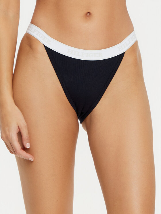 Tommy Hilfiger Klasikinės kelnaitės · Tamsiai mėlyna