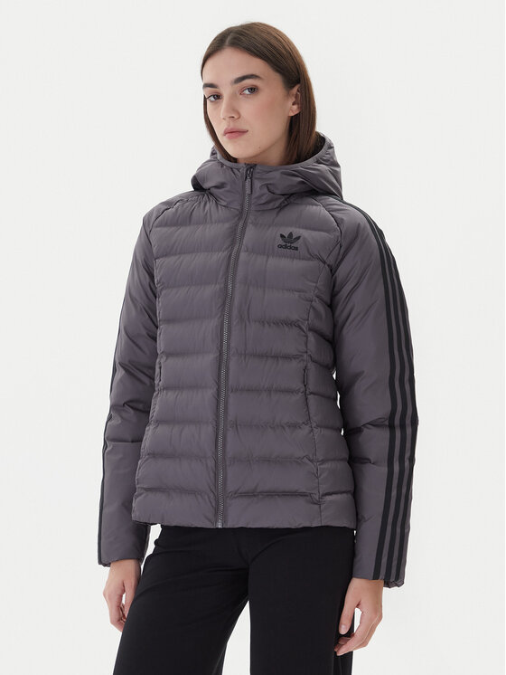 adidas Demisezoninė striukė · ADICOLOR · Pilka