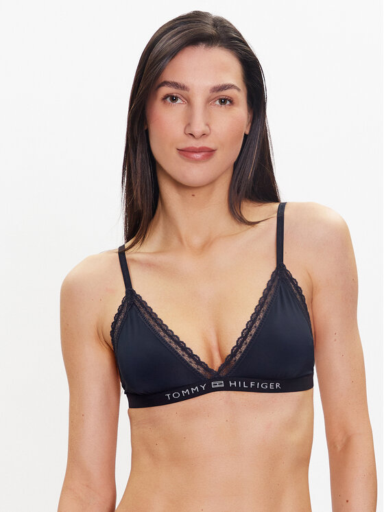 Tommy Hilfiger Braletė liemenėlė · Tamsiai mėlyna