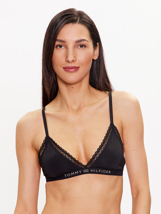 Tommy Hilfiger Braletė liemenėlė · Juoda