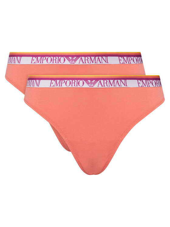 Emporio Armani Underwear Brazilinių kelnaičių komplektas · Rožinė
