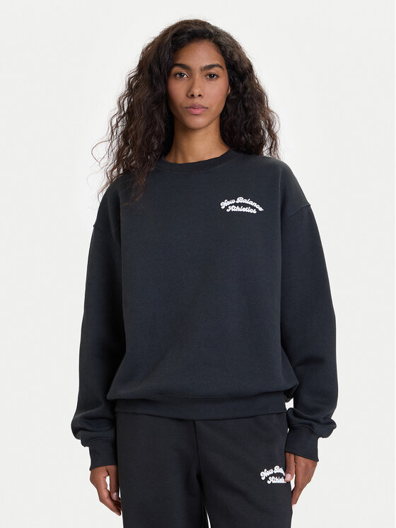 New Balance Džemperis · Juoda · Relaxed Fit