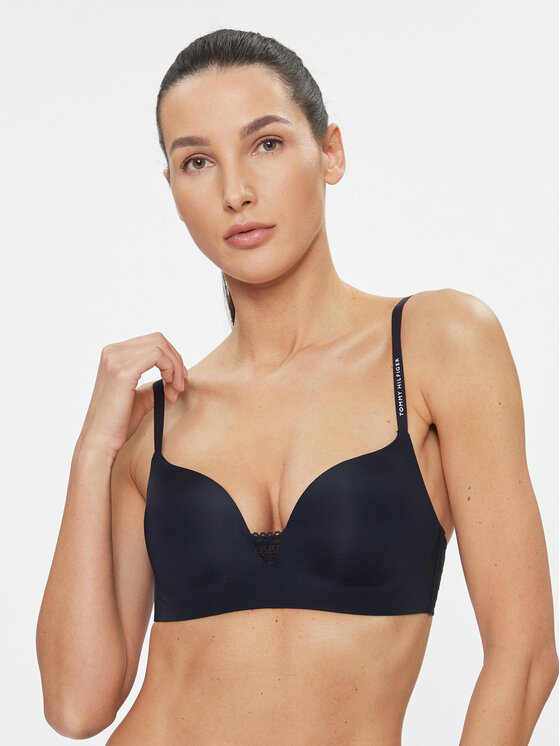 Tommy Hilfiger Pakelianti (push-up) liemenėlė · Tamsiai mėlyna