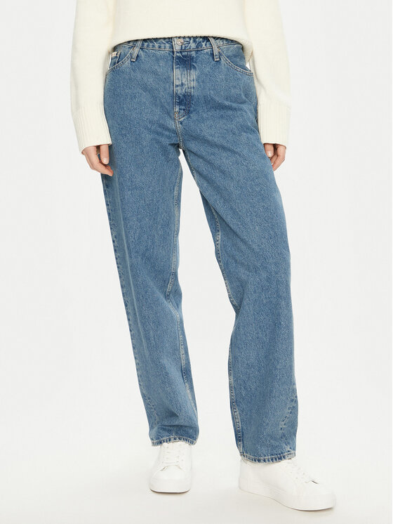 Calvin Klein Jeans Džinsai · Mėlyna · Relaxed Fit