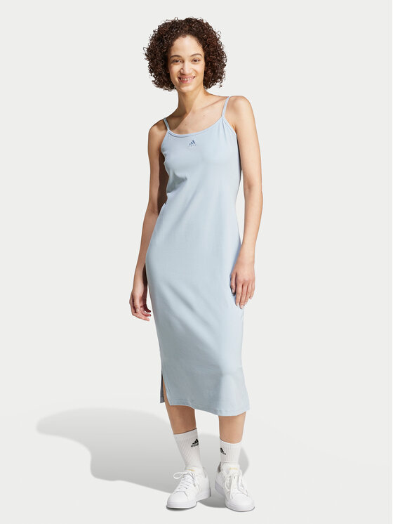adidas Kasdieninė suknelė · Žydra · Midi