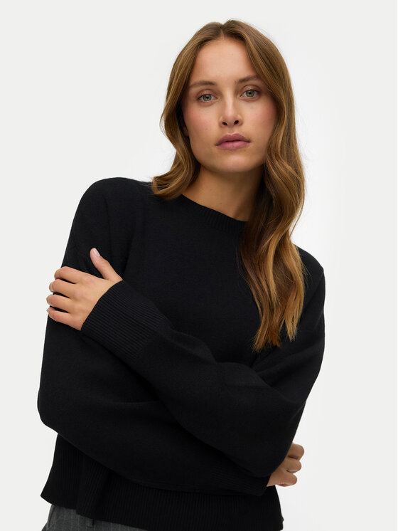 Vero Moda Megztinis · Juoda · Regular Fit