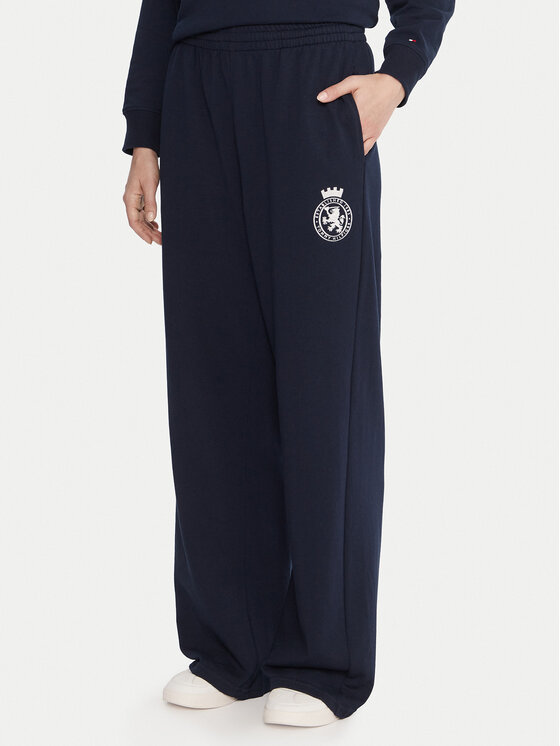 Tommy Hilfiger Sportinės kelnės · Tamsiai mėlyna · Regular Fit