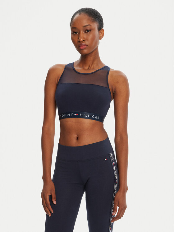 Tommy Hilfiger Sportinė liemenėlė · Tamsiai mėlyna