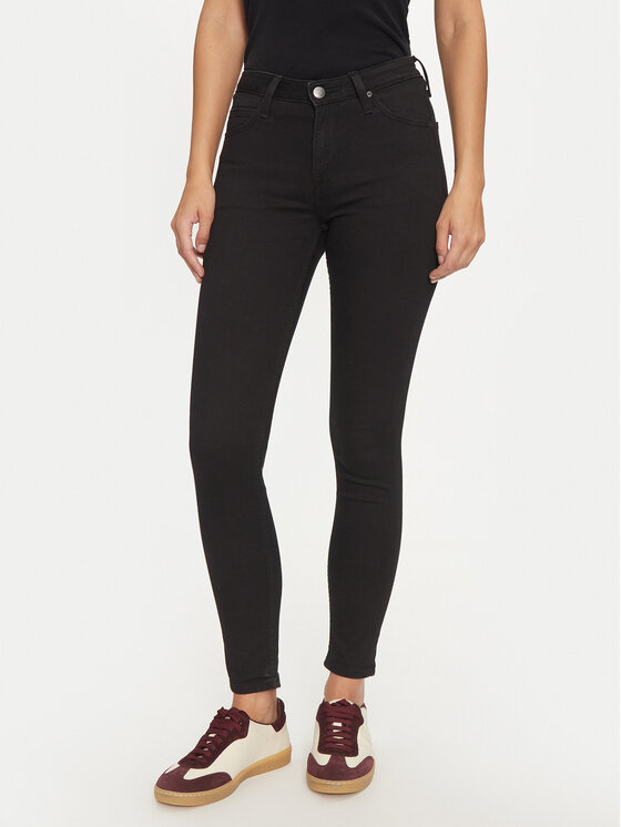 Lee Džinsai · Juoda · Slim Fit