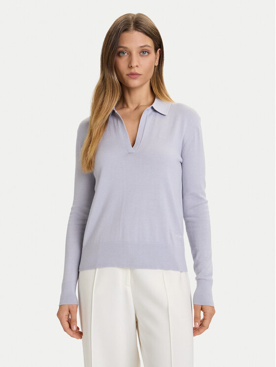Calvin Klein Megztinis · Žydra · Regular Fit