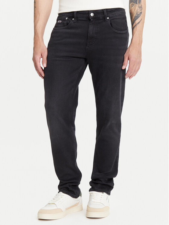 Tommy Jeans Džinsai · Juoda · Slim Fit