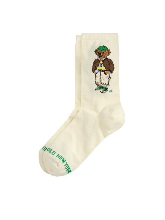 Polo Ralph Lauren Ilgos kojinės · Écru