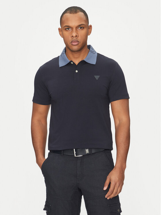 Guess Polo marškinėliai · Mėlyna