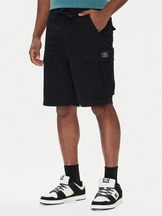 DC Shoes Medžiaginiai šortai · Juoda