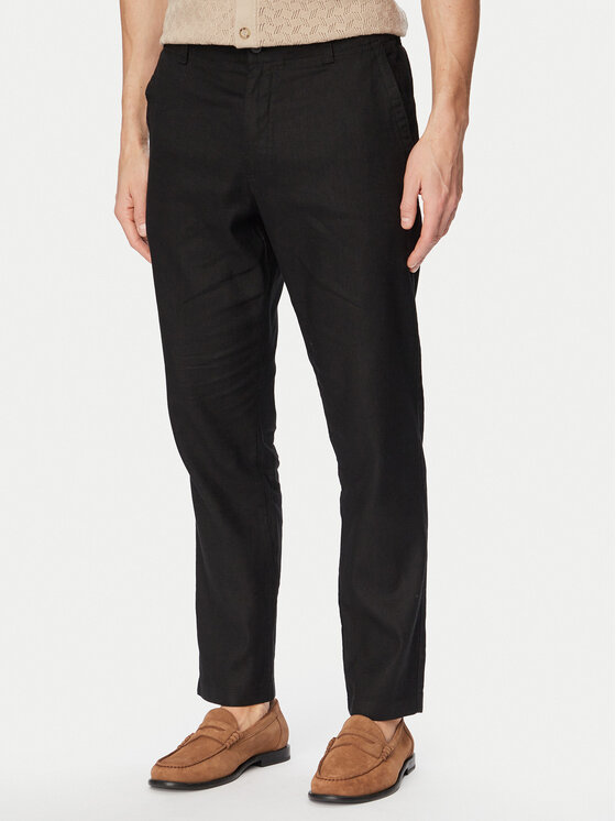 EXTRA BOSS Chinos kelnes · Juoda · Regular Fit