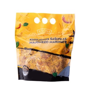Marin. kiaulienos sprandinės šašlykas MAJONEZO marinate, 1 kg