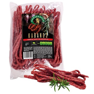 Karštai rūkytos KABANOS dešrelės, 500 g