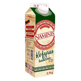 NAMINIS TRADICINIS kefyras, 2,5% rieb., 0,9 kg
