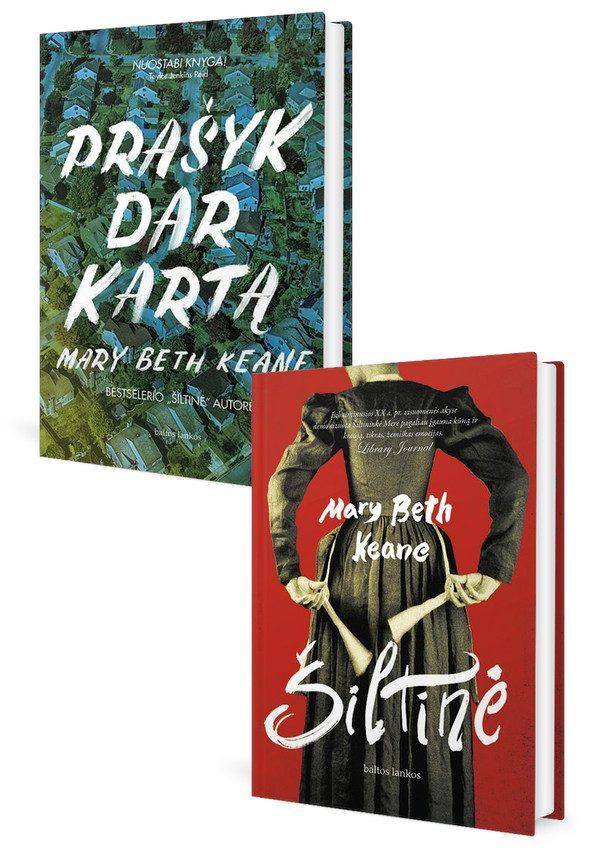 KNYGŲ RINKINYS. Mary Beth Keane. Prašyk dar kartą + Šiltinė