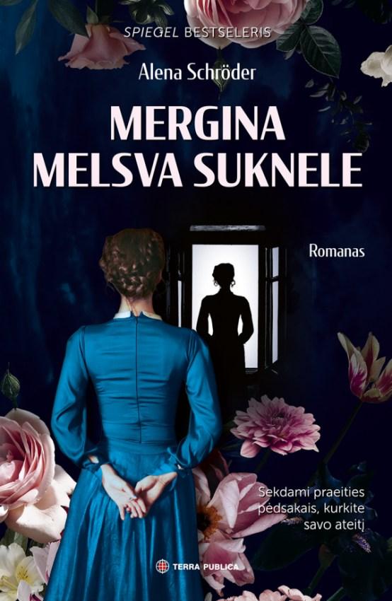 Mergina melsva suknele