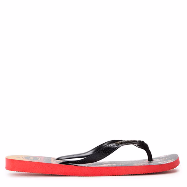 Havaianas Men's Top Tribo Ruby Red and Black Flip Flops