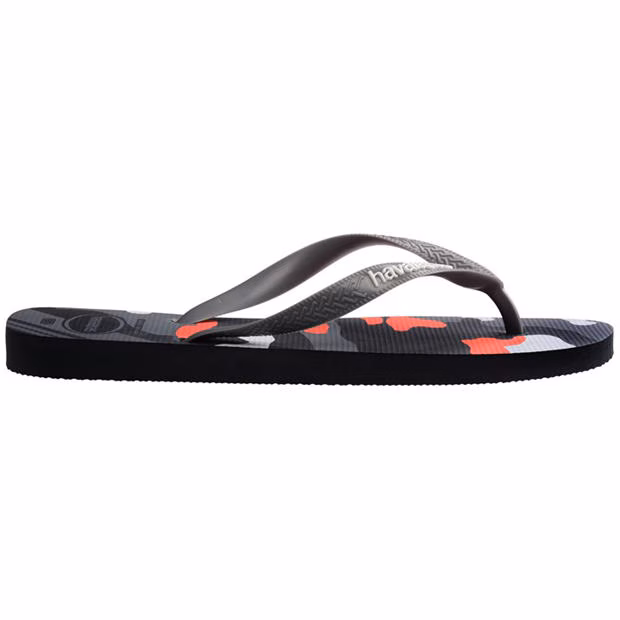 Havaianas Men's Top Camo New Graphite Flip Flops