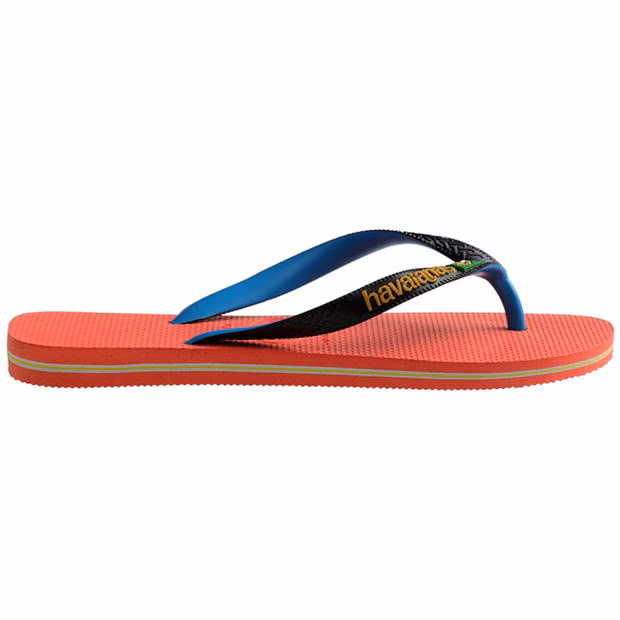 Havaianas Men's Hav Brasil Mix Salmon Flip Flops