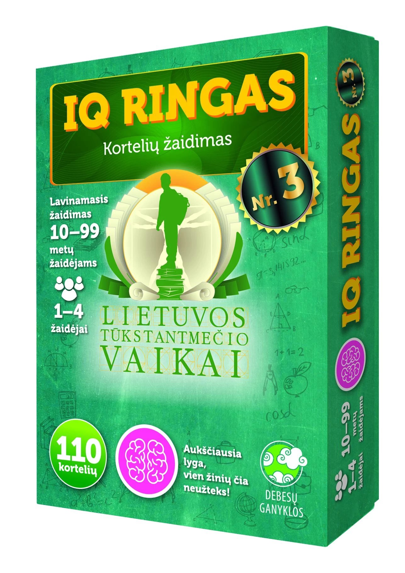 Kortelių žaidimas  IQ ringas Nr. 3