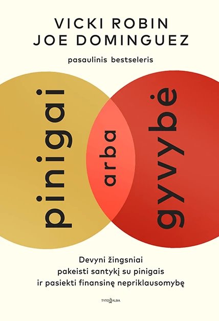 Pinigai arba gyvybė. Devyni žingsniai pakeisti santykį su pinigais ir pasiekti finansinę nepriklausomybę