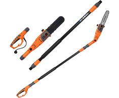 COSTWAY elektrinis teleskopinis grandininis pjūklas, 750 W, 212–286 cm, reguliuojama galvutė, GT4259DEDE