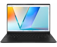 Nešiojamas kompiuteris ASUS VivoBook S14 OLED (M5406) | CPU Ryzen AI 9 | 14" 2880x1800 | 24GB  LPDDR5x | SSD 1TB | AMD Radeon 880M | Windows 11 Home | US klav. | Juodas