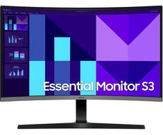 Monitorius Samsung  LS27D390GAUXEN 27 " | VA | FHD | 16:9 | 100 Hz | 4 ms | 1920 x 1080 pikselių | 250 cd/m² | HDMI jungtys quantity 1 | Juoda
